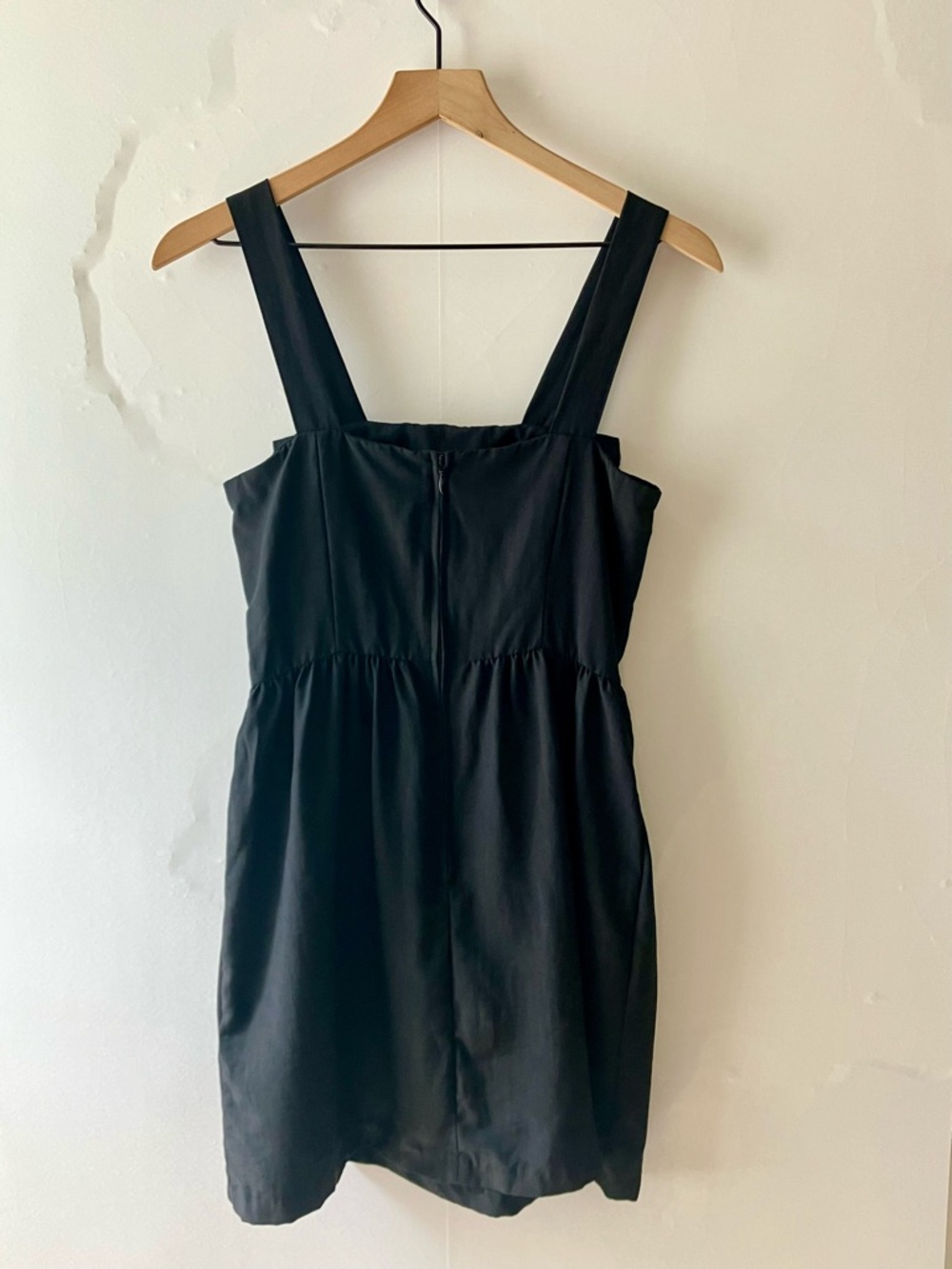 H&M Pinafore Ruffle Mini Dress - Picture 2 of 4